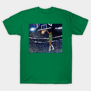 Pixel Dunk - Boston T-Shirt